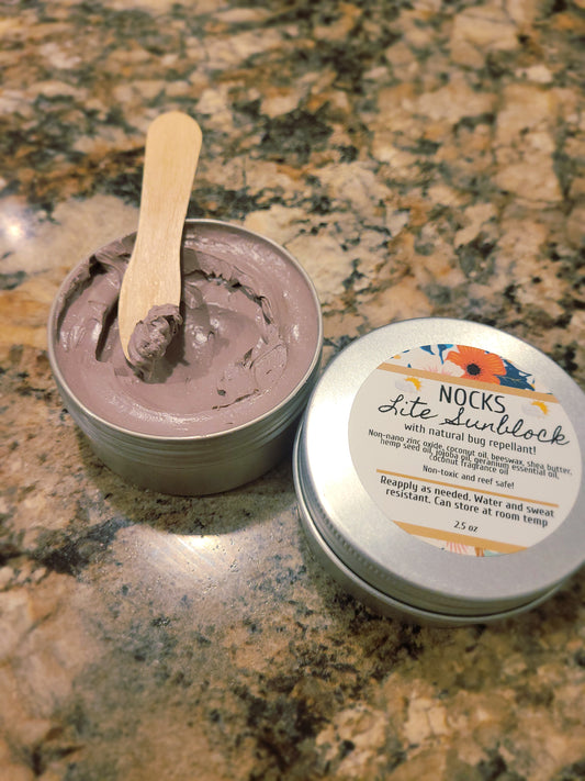 Lite Sunblock with natural bug repellant