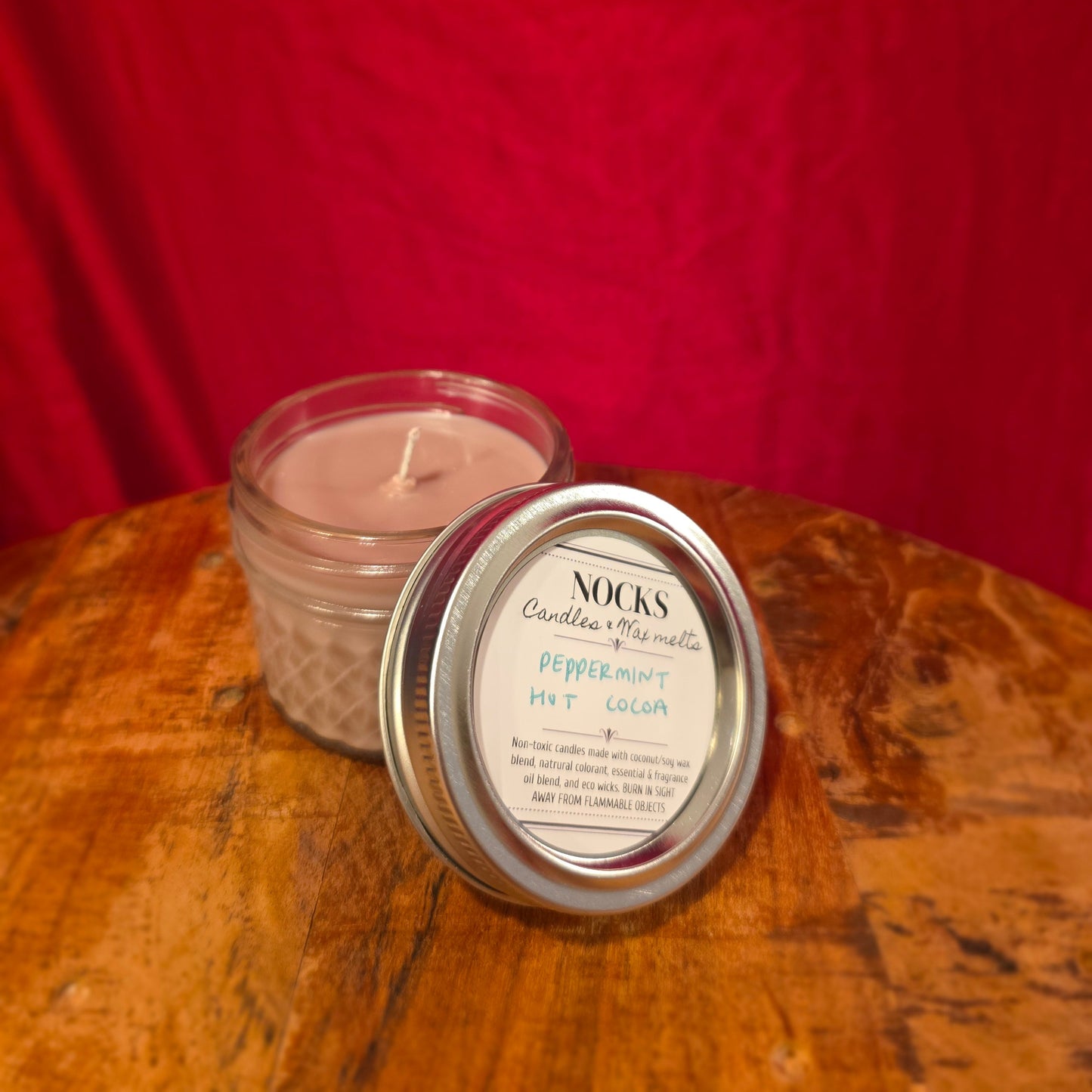Peppermint Hot Cocoa Candle