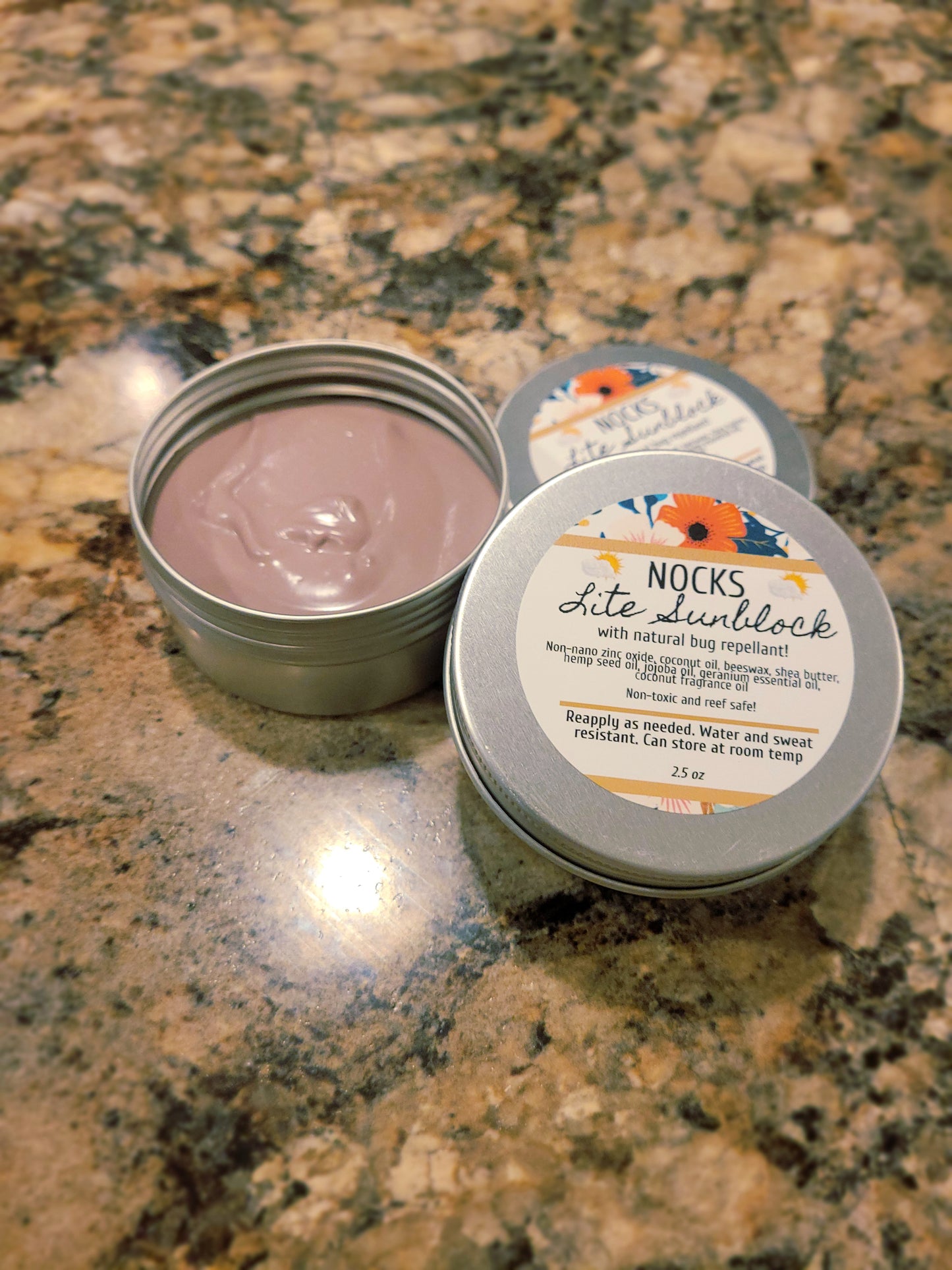Lite Sunblock with natural bug repellant