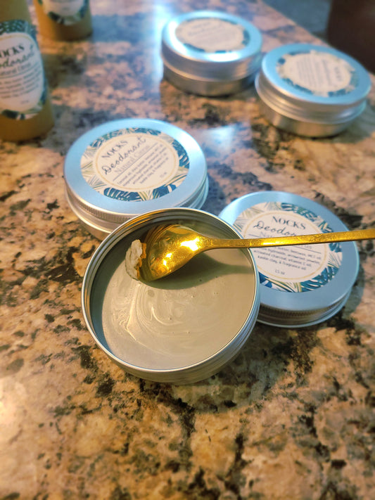 Natural Deodorant Tin